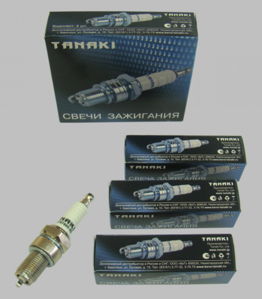 Описание для Свеча зажигания ГАЗ 406 LR17YC (4 шт.) TANAKI